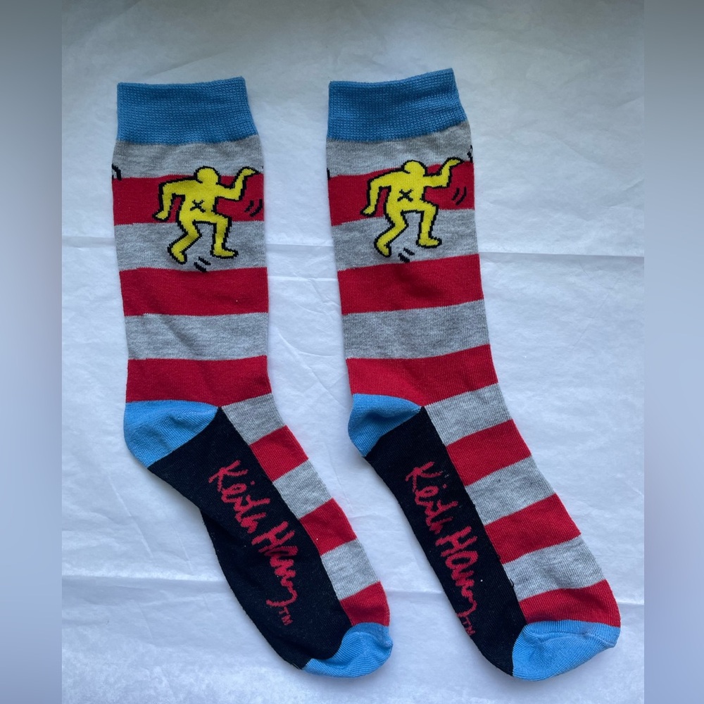 Keith Haring 5 Pack Sock Bundle NWOT - Picture 5 of 9